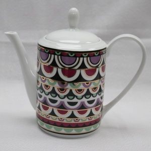 JEWELS ONYX ESSENCE BY STONEAGE COFFEE TEAPOT - MULTI-COLOR - NEW